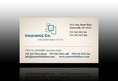 personal-life-insurance-agency-business card-template